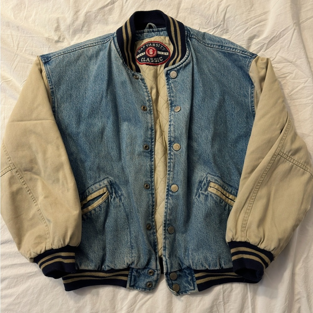 VINTAGE Gap Varsity Bomber